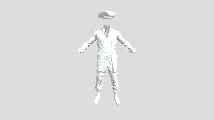 Pirate Cloth 3D Model