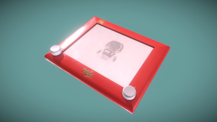Etch A Sketch! 3D Model