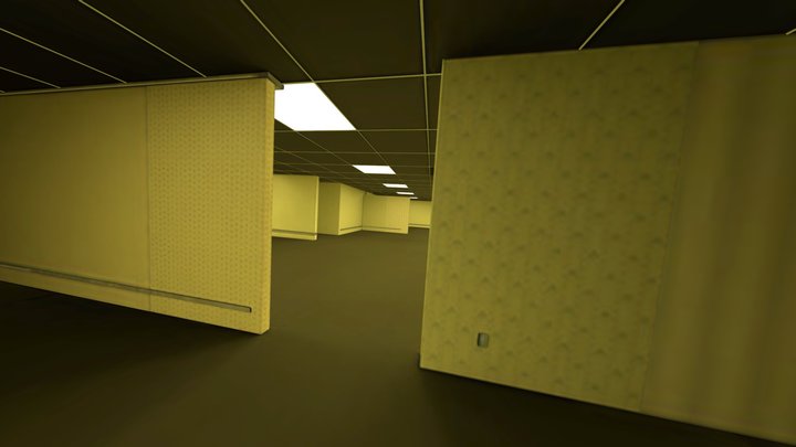 Backrooms 3D Model