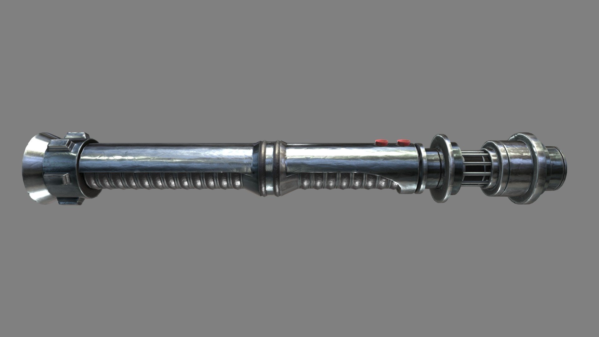 HD Kyle Katarn's Lightsaber from Jedi Knight II 3D model by [87e35e8] Sketchfab