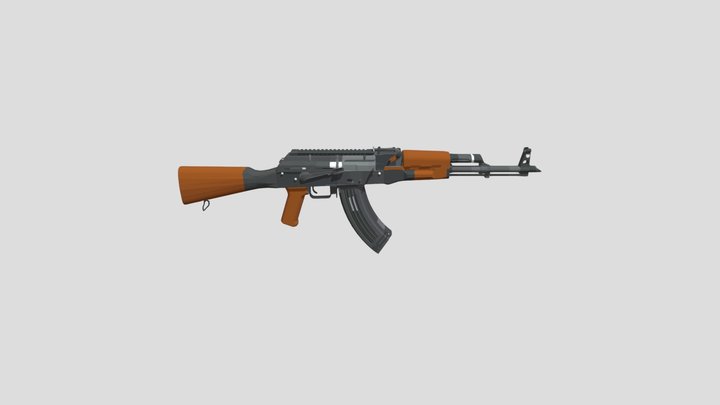 AK47 3D Model