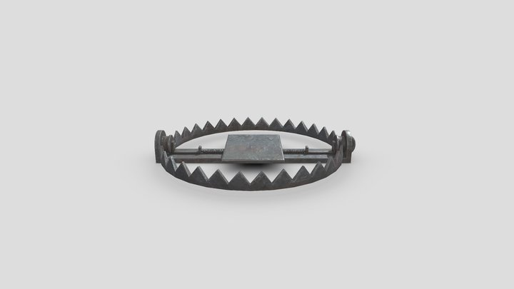 Bear Trap 3D Model