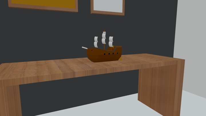Ship - Board 3D Model