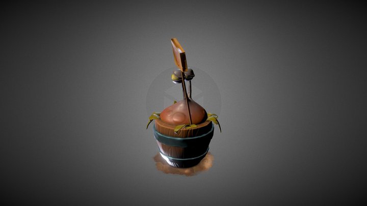 Dirty Plant 3D Model
