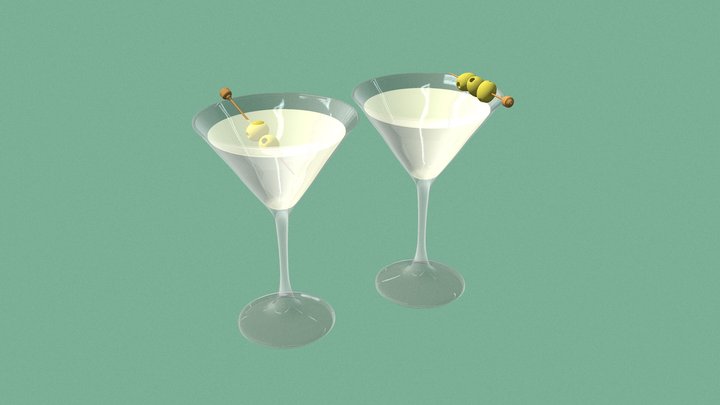 Martini 3D Model