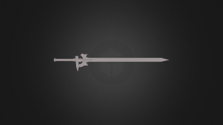 SAO sword 3D Model