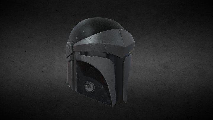 Man'da Helmet 3D Model