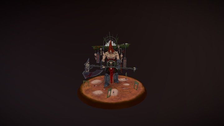 Demonic Executioner 3D Model