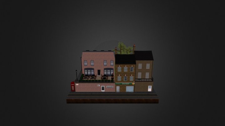 1DAE13_van_Oostrum_Tom_CityScene 3D Model