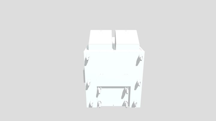 Automatic Popcorn Machine 3D Model