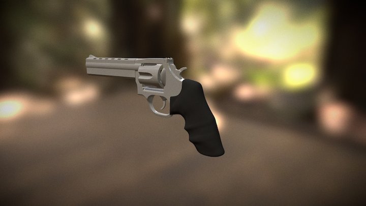 Revolver 3D Model