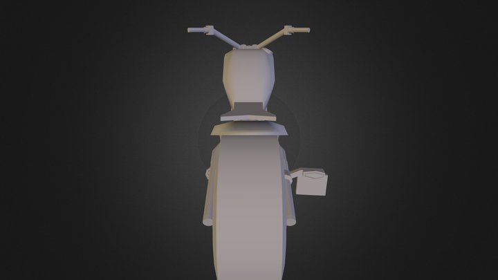 Motorbike (without texture WIP) 3D Model