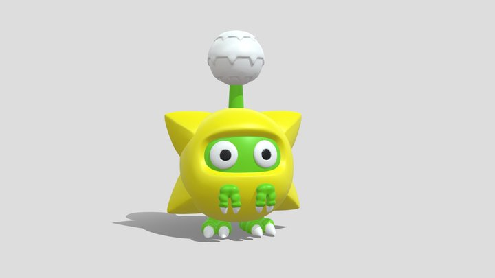 つんぽぽ 3D Model