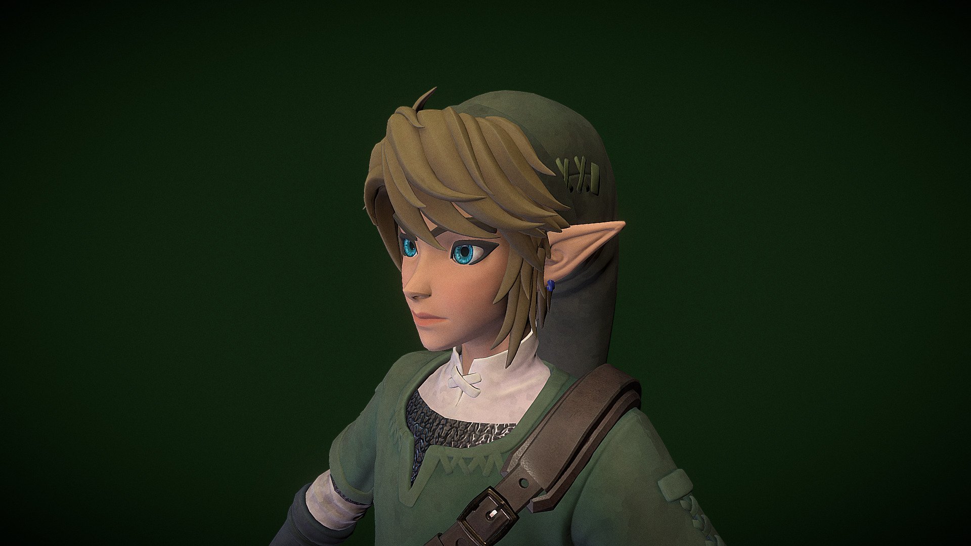 6. "Link with Blue Hair" by Twilight Princess - wide 5