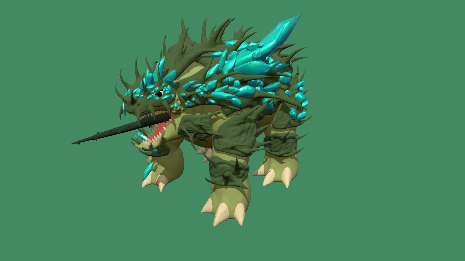 Spinambestia_HighPoly