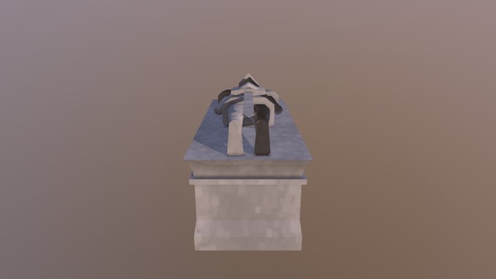 Fable II Asset Pack - Stone Sarcophagus 3D Model