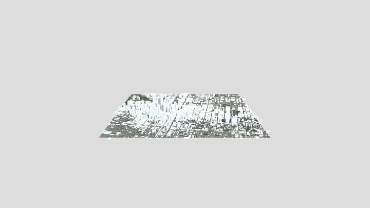 Philadelphia-gltf-white-01 0 3D Model