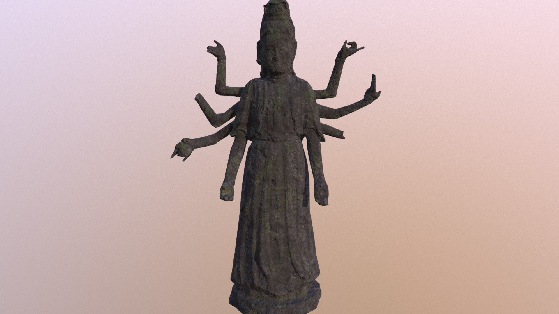 Goddess Statue - 3D model by fuzzinator12 (@fuzzinator12) [87ebac4 ...