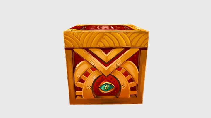 Fantasy_ Cube 3D Model