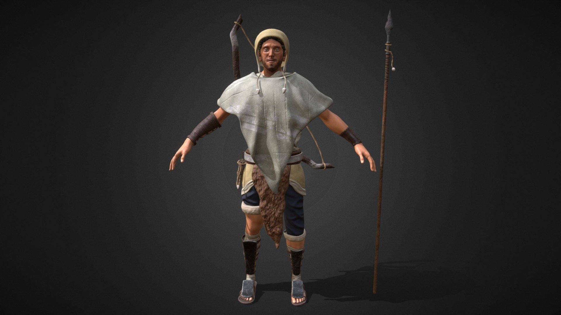 Peruvian Hunter [Chara_Adv_Scult_Pose]