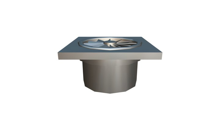 Tiluftsventiler 3D Model