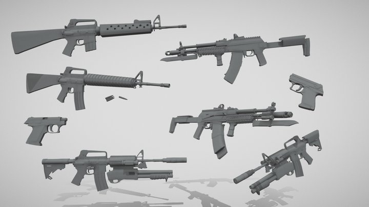 Gunshow 3D Model