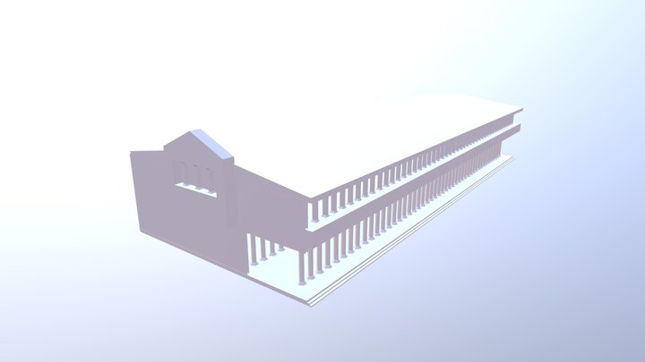 Stoa 3D Model