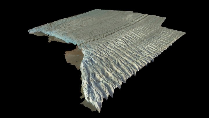 Greenland Glacier 3D Model