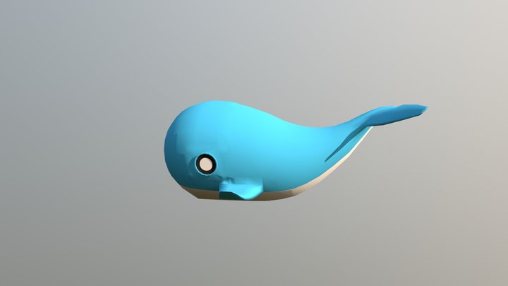 Whale 3D Model