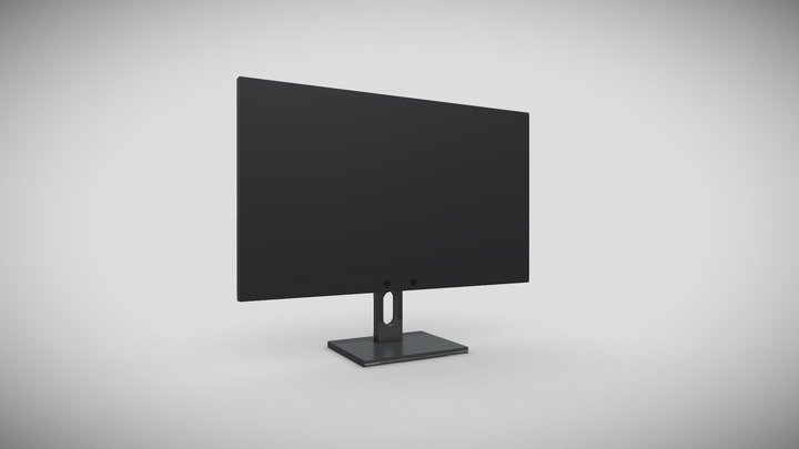 Near Future Computer Monitor 3D Model