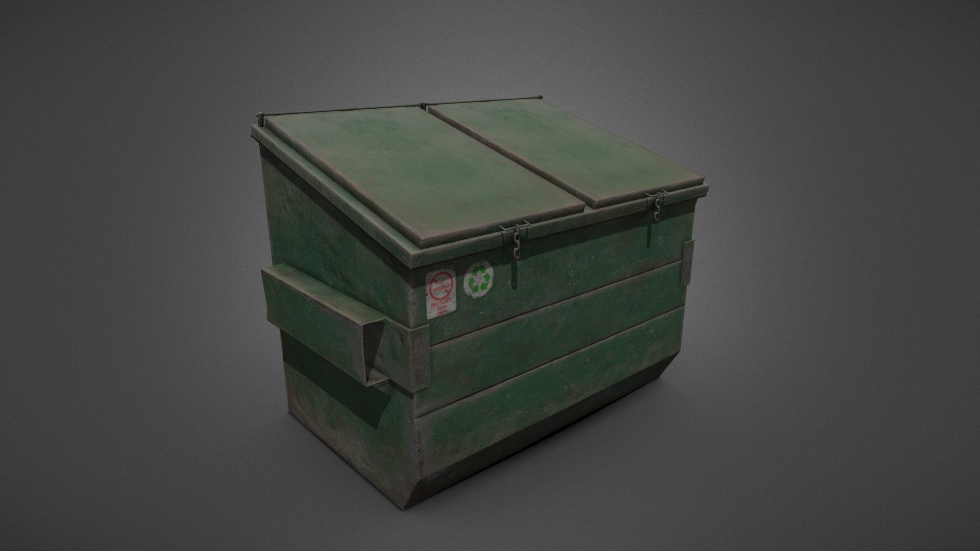 Dumpster - 3D model by Ringtail Studios (@ringtail) [87eff44] - Sketchfab