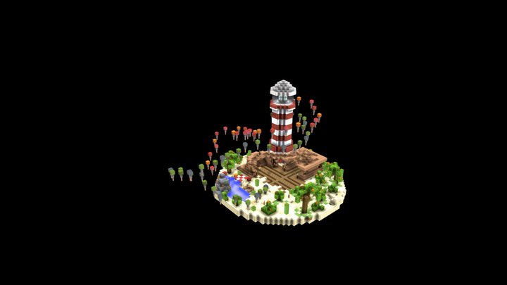Hub | Beacon 3D Model