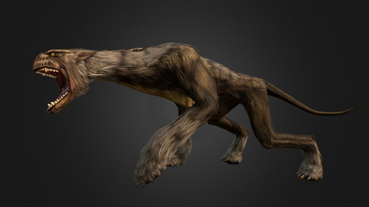 BloodHound 3D Model