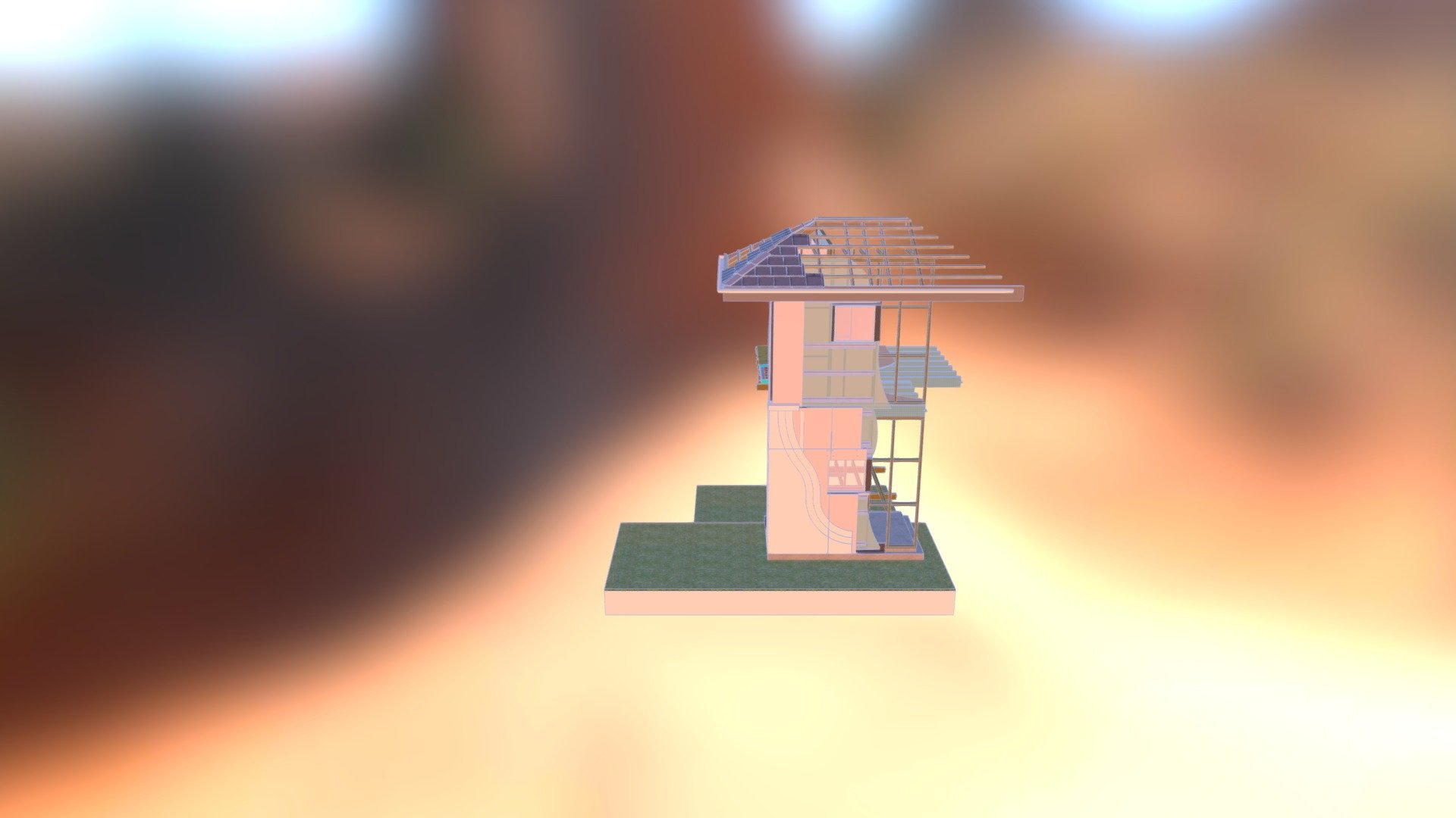 Residential Detail - 3D model by Ben Fishburn (@benfishburn) [87f1203 ...