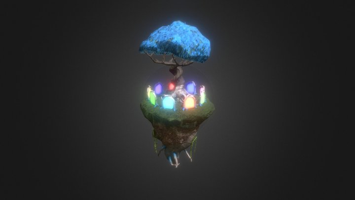 Yggdrasil Diorama 3D Model