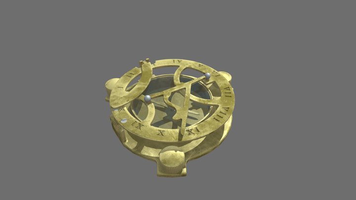 Sundial Game Res 3D Model