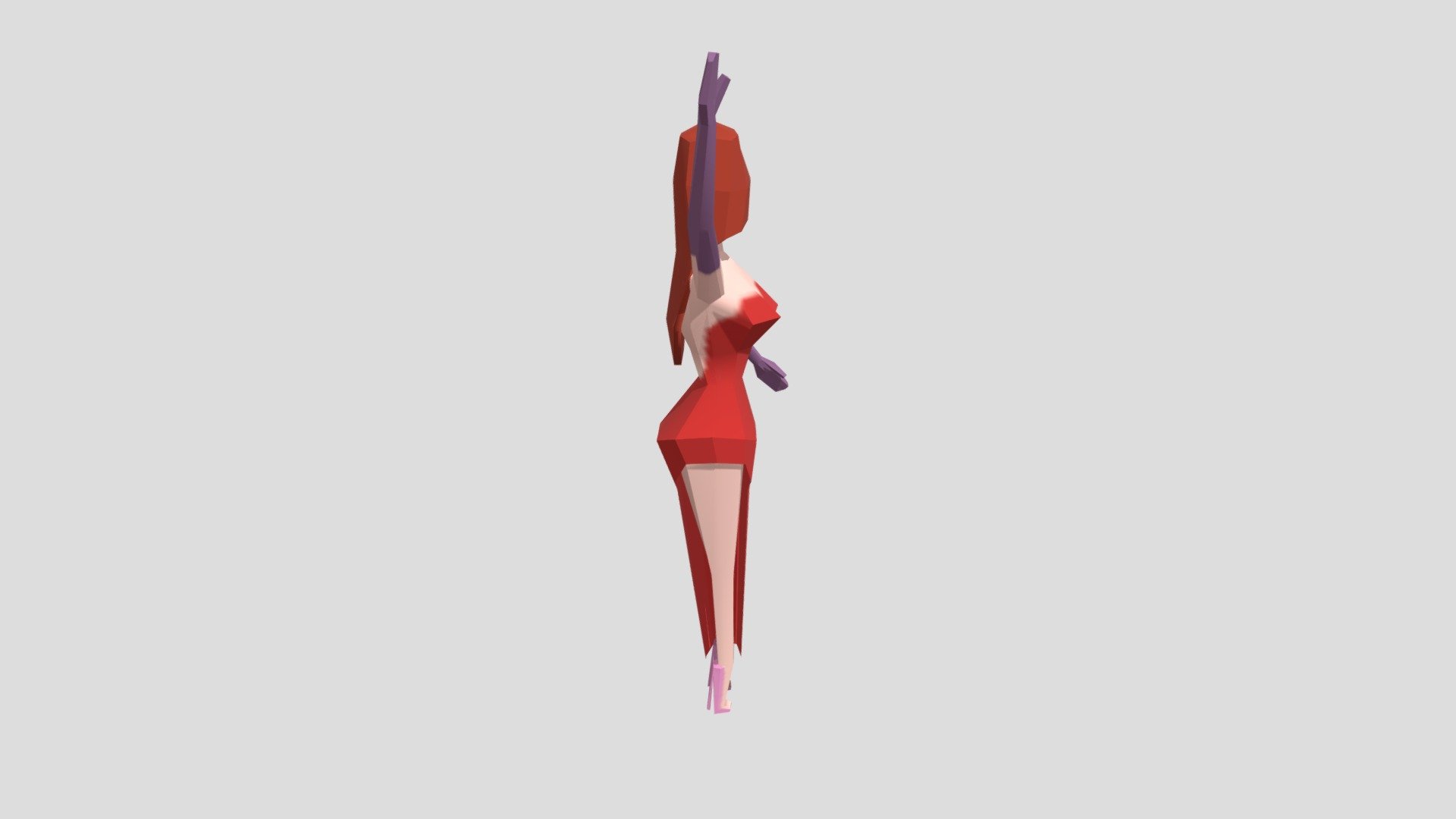 Jessica Rabbit Low Poly - Download Free 3D model by oesteves