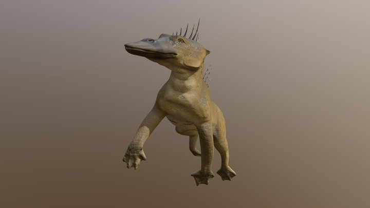 Creature 001 3D Model