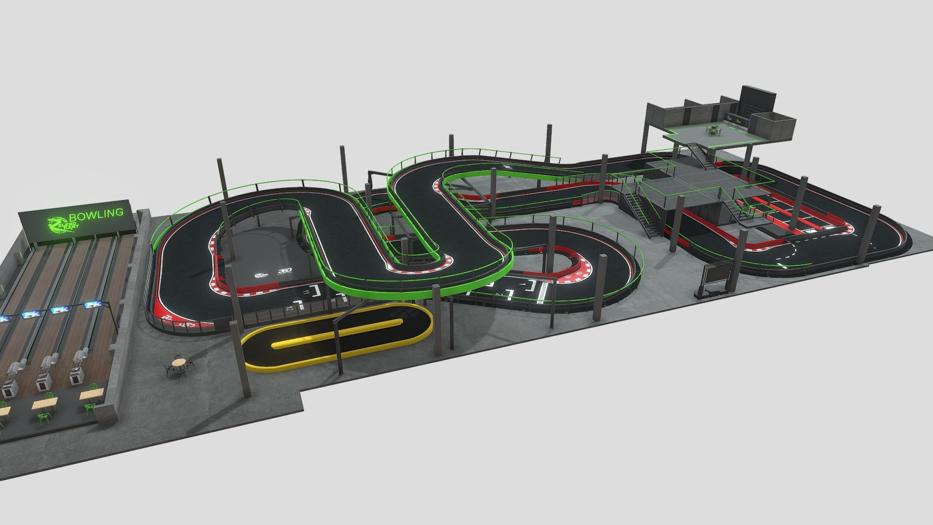 Zelenograd Trassa — Sketchfab embed 3D viewer