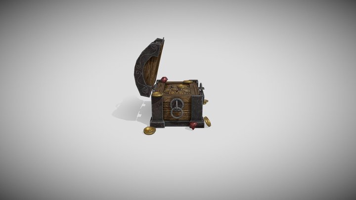 The Pirate Chest! 3D Model