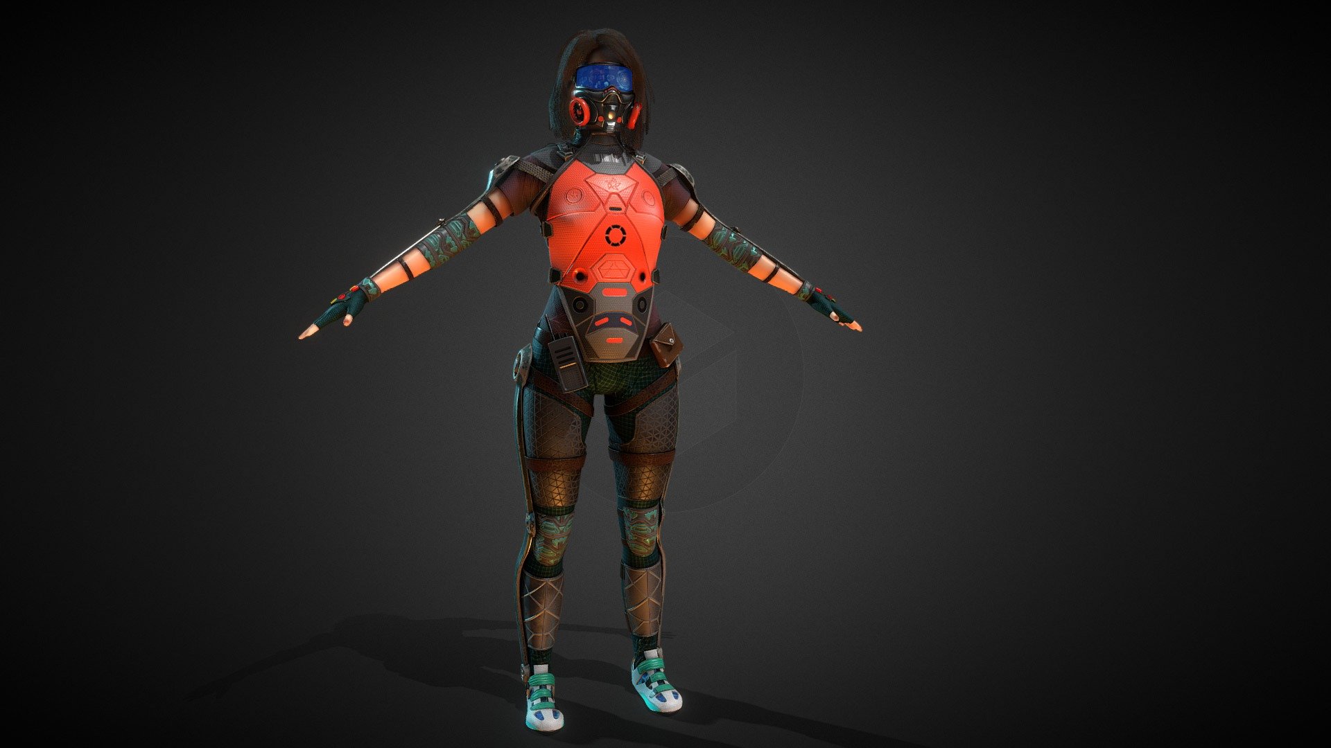 Space Marauder Astrid - 3D model by Rishav Saha (@saharishav258 ...