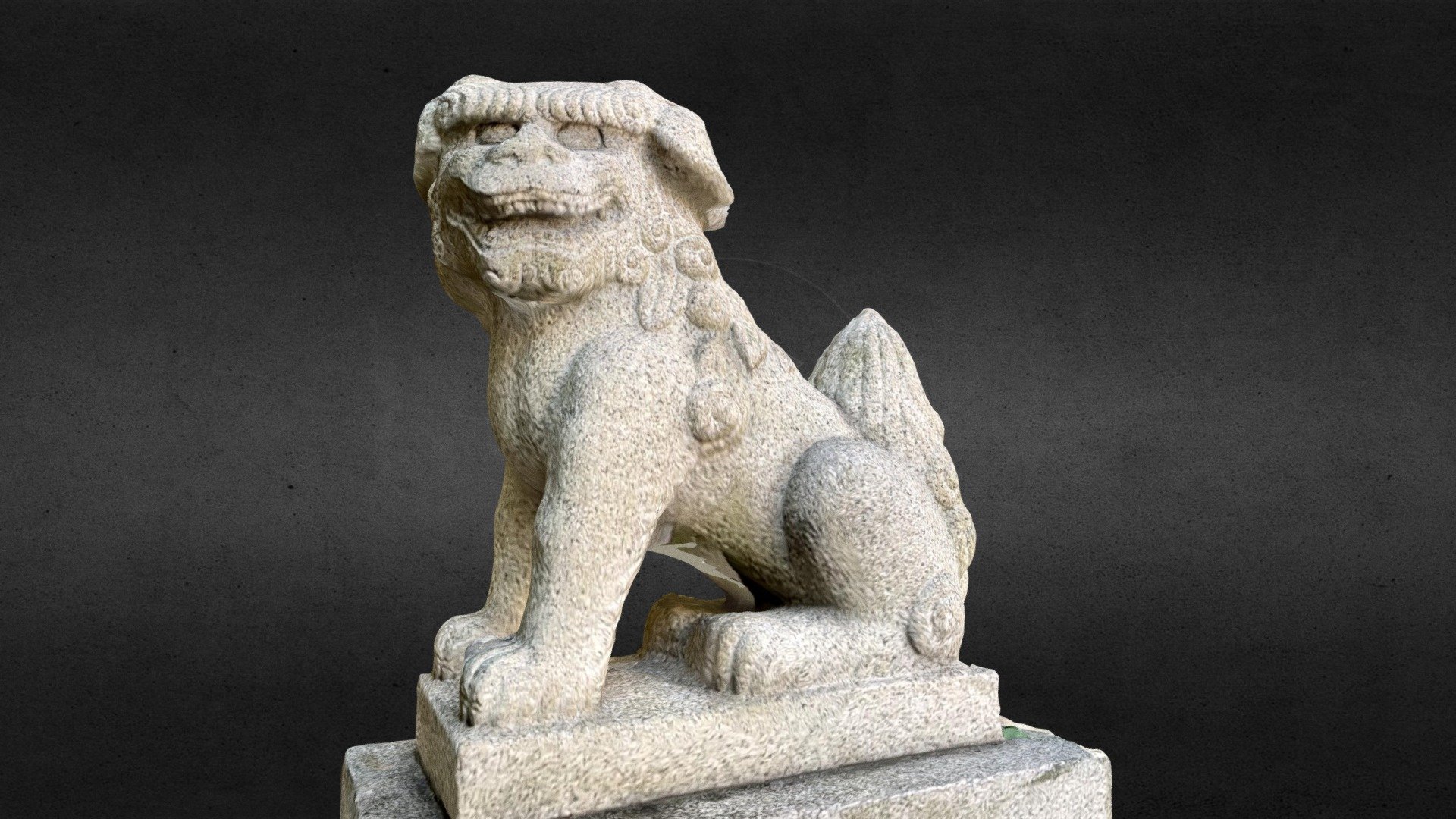Komainu scans with iPhone12 Pro (Trnio)