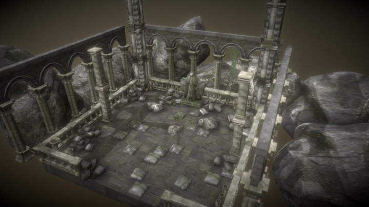 Oldtemple Sf 3D Model