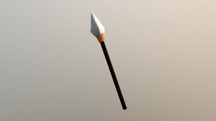 Lanza / Spear (Mokopuni Game) 3D Model