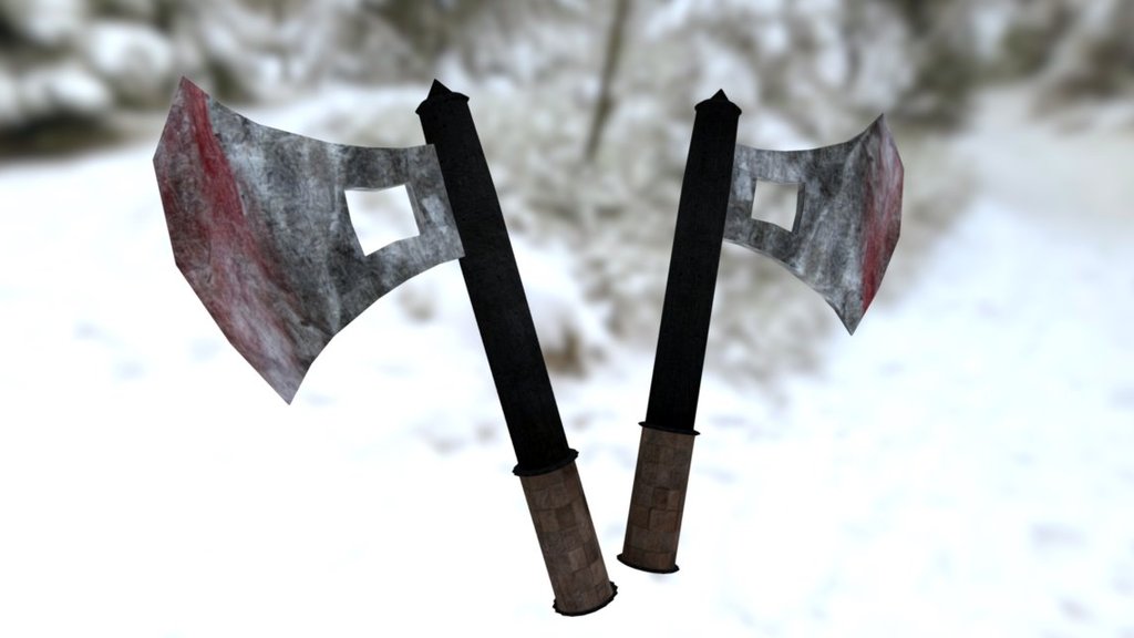 Axe - Dual hand axes