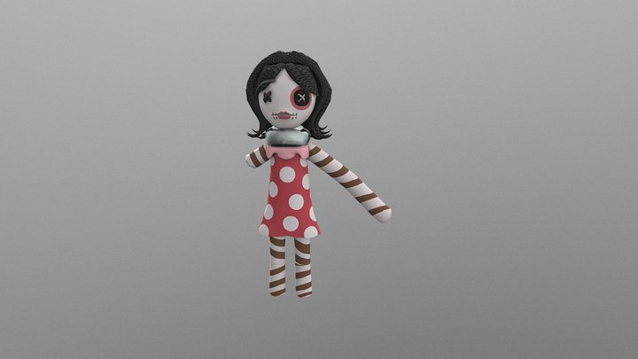 Imperfect Doll 3D Model