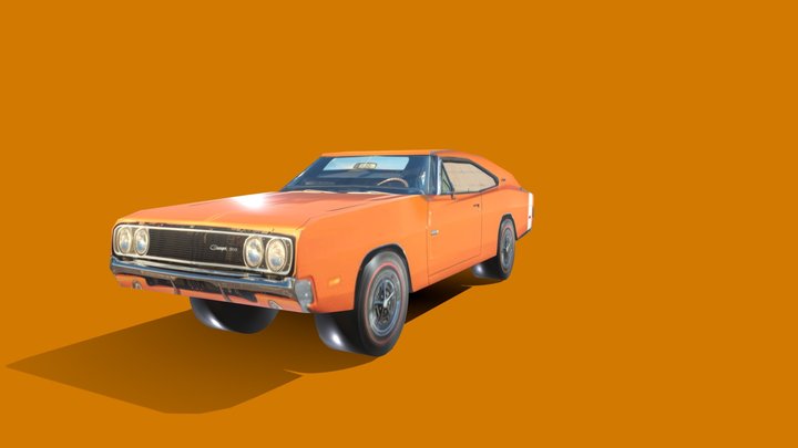 1969 Dodge Charger R/T 3D Model