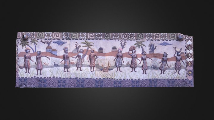 Decoration wall "Africa" 3D Model