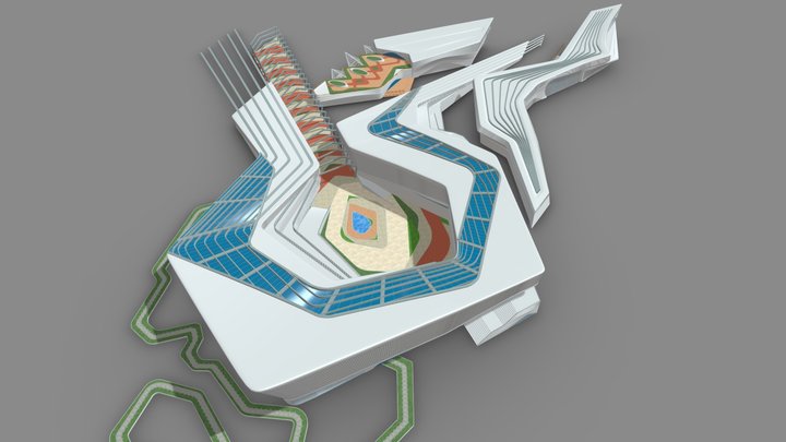 0177 - Geological Museum Building 3D Model