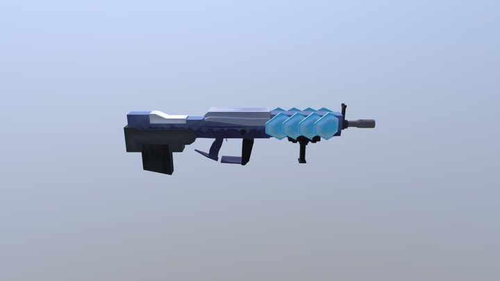 Rifle De Asalto 3D Model